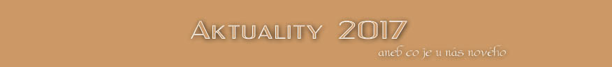 Aktuality 2017